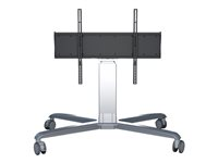 Multibrackets M Motorized Touch Tilt & Table - Kärry - moottorikäyttöinen malleihin LCD-näyttö/kosketusnäyttö - muovi, teräs, alumiiniseos - hopea -näytön koko: 48"-84" 7350073733927