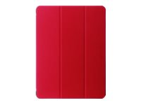 OtterBox React Series - Läppäkansi tabletille - ultra-ohut - punainen, musta malleihin Apple 10.9-inch iPad (10. sukupolvi) 77-92190