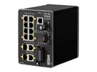 Cisco Industrial Ethernet 2000U Series - Kytkin - Hallinnoitu - 16 x 10/100 + 2 x combo Gigabit SFP - DIN-kiskoon kiinnitettävä - PoE+ IE-2000U-16TC-GP