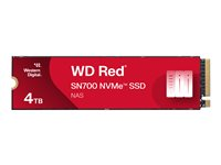 WD Red SN700 WDS400T1R0C - SSD - 4 Tt - sisäinen - M.2 2280 - PCIe 3.0 x4 (NVMe) WDS400T1R0C