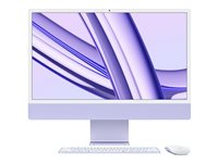 Apple iMac with 4.5K Retina display - all-in-one M3 - 8 Gt - SSD 256 GB - LED 24" Z19P