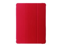 OtterBox React Series - Läppäkansi tabletille - ultra-ohut - musta, punainen malleihin Apple 10.9-inch iPad (10. sukupolvi) 77-92193