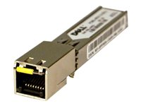 Dell - SFP (mini-GBIC) lähetin-vastaanotin-moduuli - 1GbE - 1000Base-T - RJ-45 malleihin Force10; Networking C7008; PowerConnect 70XX, 81XX; PowerEdge VRTX; PowerSwitch N1524 407-10439