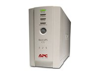 APC Back-UPS CS 325 - UPS - Vaihtovirta 230 V - 210 watti(a) - 350 VA - lähtöliittimet: 4 - beige BK325I