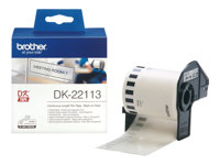 Brother DK-22113 - Kirkas - Roll (6.2 cm x 15.2 m) filmi malleihin Brother QL-1050, 1060, 1110, 500, 550, 560, 570, 580, 600, 650, 700, 710, 720, 820 DK22113