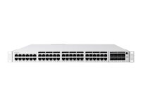 Cisco Meraki Cloud Managed MS390-48P - Kytkin - L3 - Hallinnoitu - 48 x 10/100/1000 (PoE) - telineeseen asennettava - PoE (437 W) MS390-48P-HW