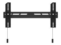 Multibrackets M OLED Super Slim Tilt - Koukku malleihin LCD TV / curved LCD TV - muovi, alumiini, teräs - musta -näytön koko: 32"-65" - seinään asennettava 7350073736560