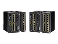 Cisco Catalyst IE3300 Rugged Series - Network Advantage - kytkin - Hallinnoitu - 10 x 10/100/1000 (8 PoE+) + 2 x SFP - DIN-kiskoon kiinnitettävä - PoE+ (360 W) - tasavirta IE-3300-8P2S-A