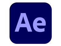 Adobe After Effects CC for Enterprise - Feature Restricted Licensing Subscription Renewal - 1 käyttäjä - GOV - Value Incentive Plan - Taso 1 (1-9) - Online Feature Restricted License - Win, Mac - Multi European Languages 65306741BC01B12