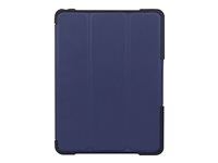 NutKase BumpKase - Läppäkansi tabletille - ekologinen nahka, termoplastinen polyuretaani (TPU) - tummansininen - 10.2" malleihin Apple 10.2-inch iPad (7. sukupolvi, 8. sukupolvi, 9. sukupolvi) NK114DB-EL