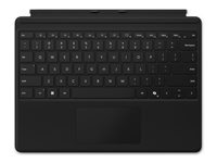 Microsoft Surface Pro Keyboard - näppäimistö - sekä kosketuslevy, kiihtyvyysmittari - QWERTY - Pohjoismaat - musta Syötelaite EP2-00402