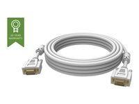 Vision Techconnect - VGA kaapeli - HD-15 (VGA) (uros) to HD-15 (VGA) (uros) - 3 m - valkoinen TC 3MVGAP