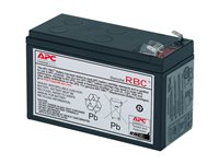 APC Replacement Battery Cartridge #2 - UPS akku - 1 x akku/paristo - Lyijyhappo - musta malleihin P/N: AP250, BE550-KR, BK500IACH, BP300JPNP, BP500IACH, BX600CI-IN, CP27U13AZ3-F RBC2