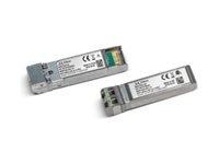 NVIDIA - SFP+ lähetin-vastaanotin-moduuli - 10GbE - 10GBase-SR - monimuoto LC - jopa 300 m - 850 nm malleihin BridgeX BX4010, BX4020; ConnectX EN MNPH28B-XTC MFM1T02A-SR