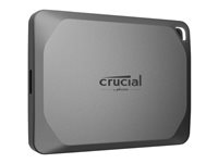 Crucial X9 Pro - SSD - salattu - 1 Tt - ulkoinen (kannettava) - USB 3.2 Gen 2 (USB-C liitin) - AES 256 bittiä CT1000X9PROSSD9