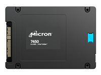 Micron 7450 PRO - SSD - yritys, lukuintensiivinen - 960 GB - sisäinen - 2.5" - U.3 PCIe 4.0 x4 (NVMe) - TAA-yhteensopiva MTFDKCB960TFR-1BC1ZABYYR