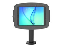 Compulocks Galaxy Tab A 10.1" (2019) Space Enclosure Tilting Stand 4" - Asennuspakkaus (kotelo, pylvästeline) malleihin tabletti - lukittava - musta -näytön koko: 10.1" malleihin Samsung Galaxy Tab A (2019) (10.1 tuuma) TCDP041910GASB