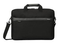 Targus GeoLite EcoSmart Slim Brief - Kannettavan tietokoneen kantolaukku - 13" - 14" - musta TBS576GL