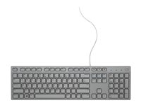 Dell KB216 - Näppäimistö - USB - QWERTY - Yhdysvaltain englanti kansainv. - harmaa 580-ADHR