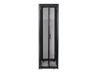 APC NetShelter SX Deep Enclosure Without Sides - Teline kaappi - musta - 48U - 19" AR3107X609