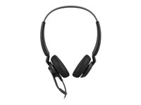 Jabra Engage 40 Stereo - Kuulokkeet + mikrofoni - korvien päällä - langallinen - USB-C - melua vaimentava - Optimoitu Microsoft Teamsille 4099-413-299