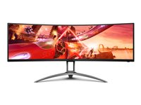 AOC Gaming AG493UCX2 - AGON Series - LED-näyttö - kaareva - 49" - HDR AG493UCX2