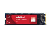 WD Red SA500 WDS100T1R0B - SSD - 1 Tt - sisäinen - M.2 2280 - SATA 6Gb/s WDS100T1R0B