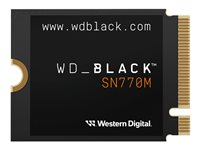 WD_BLACK SN770M WDS100T3X0G - SSD - 1 Tt - mobiilipeliasema - sisäinen - M.2 2230 - PCIe 4.0 x4 (NVMe) WDS100T3X0G