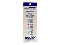 Brother ID1438 - 14 x 38 mm 12 tarra (tarrat) leimatunnisteet malleihin StampCreator PRO SC-2000, PRO SC-2000USB ID1438