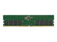 Kingston - DDR5 - moduuli - 16 Gt - DIMM 288 nastaa - 5200 MHz - CL42 - 1.1 V - puskuroimaton - on-die ECC KCP552US8-16