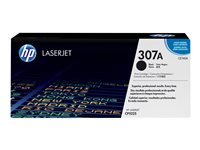 HP 307A - Musta - alkuperäinen - LaserJet - väriainekasetti (CE740A) malleihin Color LaserJet Professional CP5225, CP5225dn, CP5225n CE740A