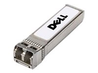 Dell - SFP (mini-GBIC) lähetin-vastaanotin-moduuli - 1GbE - 1000Base-LX - LC single-mode - jopa 10 km - 1310 nm malleihin Force10; Networking C7004, C7008, S5000; PowerConnect 70XX, 81XX; PowerEdge VRTX 407-10934