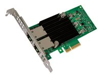 Intel Ethernet Converged Network Adapter X550-T2 - Verkkosovitin - PCIe 3.0 matala profiili - 10Gb Ethernet x 2 X550T2