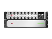 APC Smart-UPS On-Line - UPS (telineasennettava) - Vaihtovirta 220/230 V - 2700 watti(a) - 3000 VA - USB - lähtöliittimet: 8 - 4U - 1.83 m johto - musta, hopea SRTL3000RM4UXLI