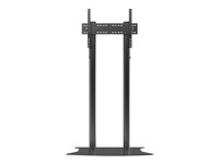 Multibrackets M Display Stand 210 Dual Pillar - Teline malleihin litteä paneeli - alumiini - musta -näytön koko: 70"-110" -kiinnitysliitäntä: enintään 800 x 600 mm - lattialla seisova 7350073732586