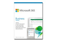 Microsoft 365 Business Standard - Laatikkopaketti (1 vuosi) - 1 user (5 devices) - ei tarvitse mediatarvikkeita, P6 - Mac, Android, iOS, Win - englanti - Eurozone KLQ-00461