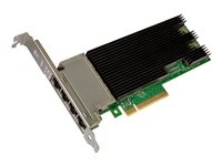 Intel Ethernet Converged Network Adapter X710-T4 - Verkkosovitin - PCIe 3.0 x8 matala profiili - 10Gb Ethernet x 4 X710T4