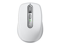 Logitech MX Anywhere 3 for Business - Hiiri - laser - 6 painiketta - langaton - Bluetooth, 2.4 GHz - Logitech Logi Bolt USB-vastaanotin - kalpean harmaa 910-006216