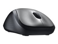 Logitech M310 - Hiiri - oikea- ja vasenkätiselle - optinen - 3 painiketta - langaton - 2.4 GHz - USB johdoton vastaanotin - hopea 910-003986