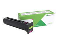 Lexmark - Erittäin suuri kapasiteetti - magenta - alkuperäinen - väriainekasetti LCCP, Lexmark Corporate malleihin Lexmark CS820de, CS820dte, CS820dtfe 72K2XME