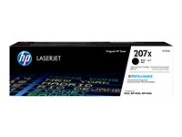 HP 207X - Tuottoisa - musta - alkuperäinen - LaserJet - väriainekasetti (W2210X) malleihin Color LaserJet Pro M255dw, M255nw, MFP M282nw, MFP M283fdn, MFP M283fdw W2210X