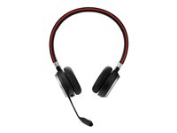 Jabra Evolve 65 SE UC Stereo - Kuulokkeet + mikrofoni - korvien päällä - Bluetooth - langaton - USB - optimoitu UC:lle malleihin Jabra Evolve; LINK 380a MS 6599-839-409