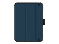 OtterBox Symmetry Series Folio - Läppäkansi tabletille - polykarbonaatti, synteettinen kumi - rannikkoilta malleihin Apple 10.9-inch iPad (10. sukupolvi) 77-89967