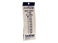 Brother ID1212 - 12 x 12 mm 12 tarra (tarrat) leimatunnisteet malleihin StampCreator PRO SC-2000, PRO SC-2000USB ID1212