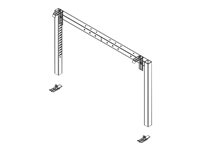 Multibrackets M Motorized Wallmount HD - Asennuspakkaus (seinäkiinnike) malleihin litteä paneeli - valkoinen -näytön koko: 42"-110" 7350073731237