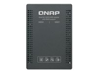 QNAP QDA-A2MAR - Sisäinen RAID-kotelo - 2,5" - 2 x M.2 - RAID RAID 0, 1, JBOD - SATA 6Gb/s QDA-A2MAR