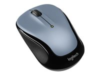 Logitech M325s - Hiiri - oikea- ja vasenkätiselle - optinen - 5 painiketta - langaton - 2.4 GHz - USB johdoton vastaanotin - harmaa 910-006813