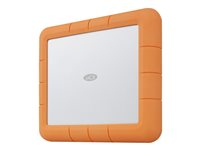 LaCie Rugged RAID Shuttle STHT8000800 - Kiintolevyasemaryhmä - 8 Tt - 2 telineet - HDD 4 Tt x 2 - USB 3.1 (ulkoinen) - sekä 3 years Rescue Data Recovery Service Plan STHT8000800