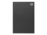 Seagate One Touch HDD STKB1000400 - Kiintolevyasema - 1 Tt - ulkoinen (kannettava) - USB 3.2 Gen 1 - musta - sekä 2 vuoden Seagate Rescue Data Recovery STKB1000400