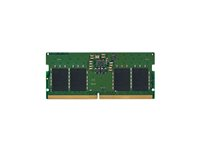 Kingston - DDR5 - pakkaus - 16 Gt: 2 x 8 Gt - 262-nastainen SO-DIMM - 5600 MHz / PC5-44800 - CL46 - 1.1 V - puskuroimaton - on-die ECC KCP556SS6K2-16